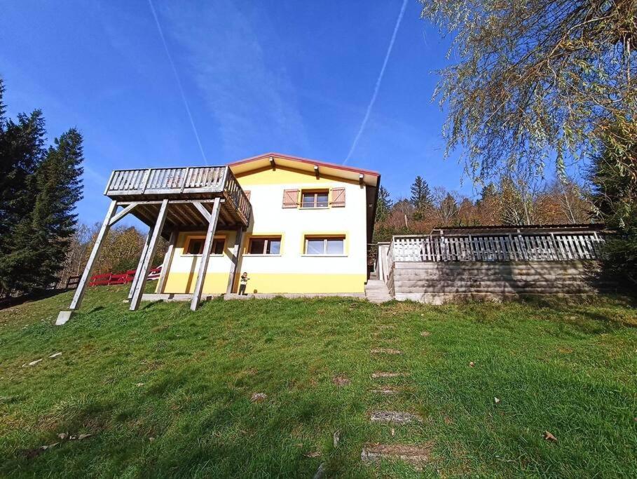 Maison De Montagne Vue Magnifique Ventron Extérieur photo