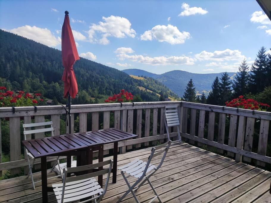 Maison De Montagne Vue Magnifique Ventron Extérieur photo
