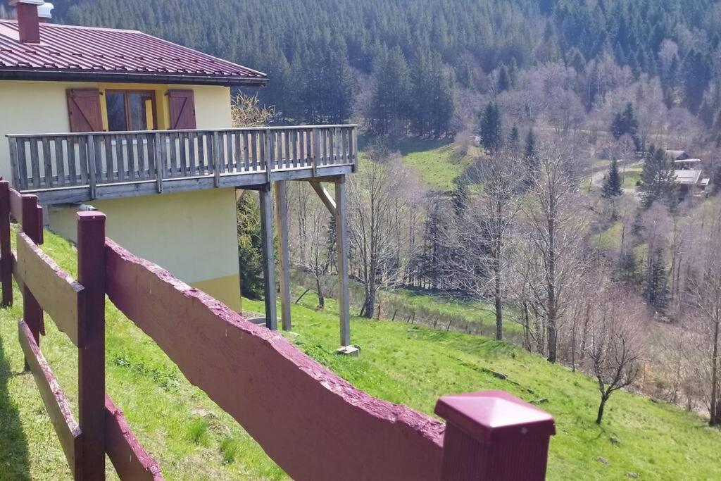 Maison De Montagne Vue Magnifique Ventron Extérieur photo