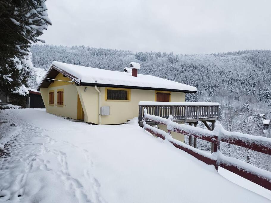 Maison De Montagne Vue Magnifique Ventron Extérieur photo