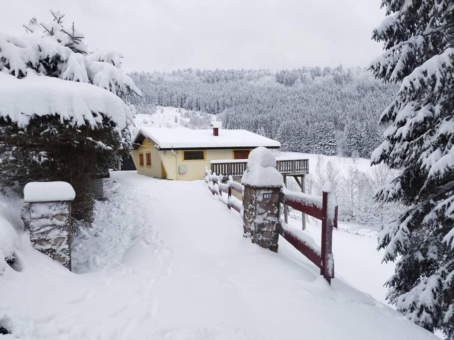 Maison De Montagne Vue Magnifique Ventron Extérieur photo