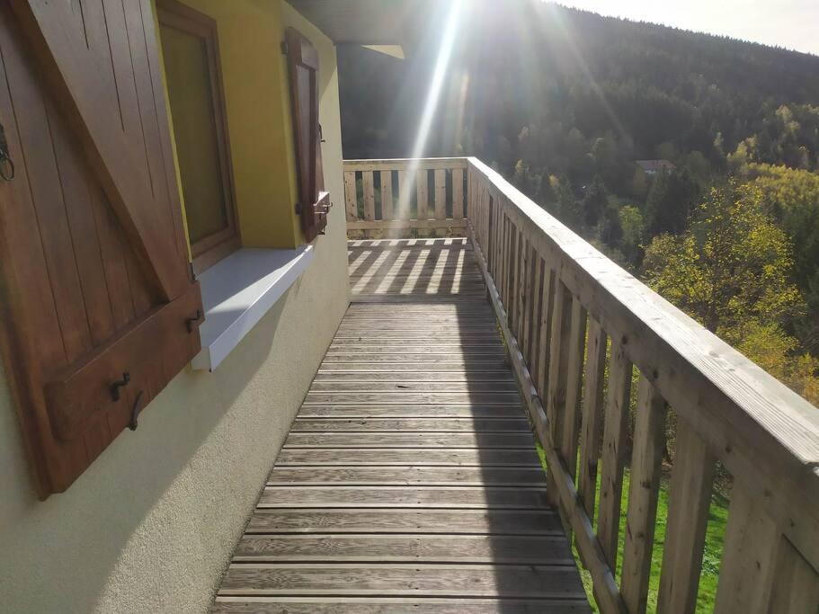Maison De Montagne Vue Magnifique Ventron Extérieur photo