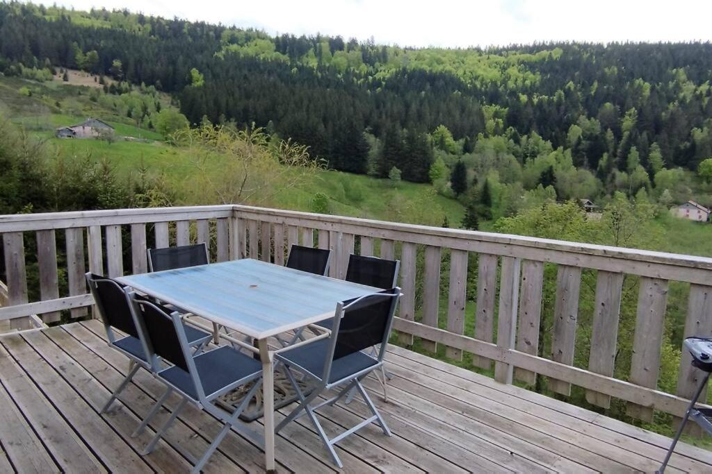 Maison De Montagne Vue Magnifique Ventron Extérieur photo